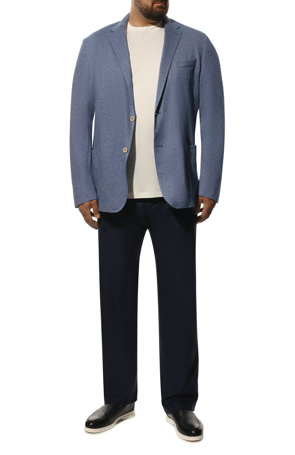 Хлопковый пиджак EDUARD DRESSLER, арт. 6261/23J02, фото 2