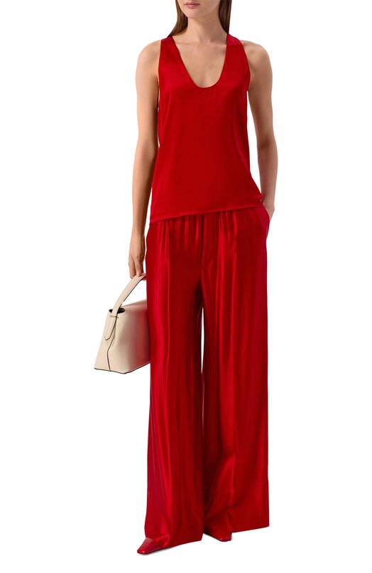 Брюки из вискозы Armarium ARMFWP012/V015_001 Красный  ARMFWP012/V015_001 Фото 2