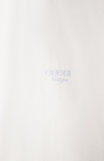 Хлопковая сорочка GUCCI, арт. 722788/ZAKKD, фото 5