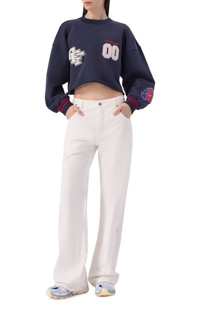 Хлопковый свитшот OFF-WHITE, арт. 0WBA07ES26FLE001, фото 2