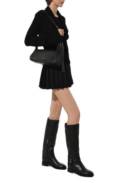 Кожаные сапоги SANTONI, арт. WSHG71084BJ2NLGA, фото 2