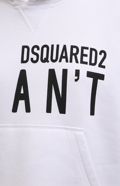 Хлопковое худи DSQUARED2, арт. S75GU0423/S25516, фото 5