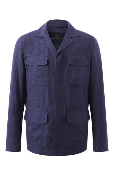 Мужская льняная куртка-рубашка PAUL&SHARK, арт. 25412712