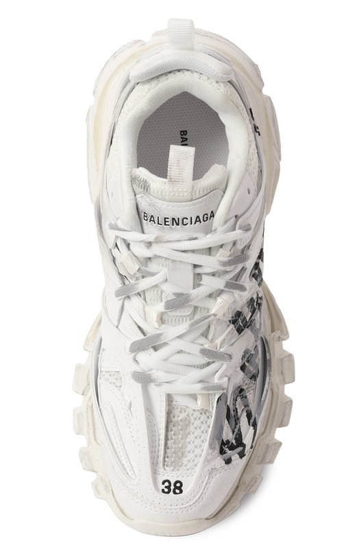 Комбинированные кроссовки Track Balenciaga 542436/WTRHW Белый  542436/WTRHW Фото 6
