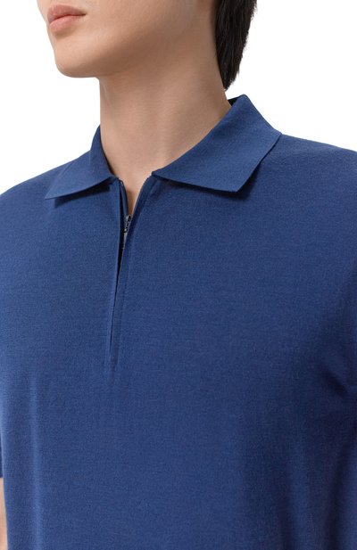 Поло из шерсти и шелка 12 STOREEZ, арт. 136311, фото 5