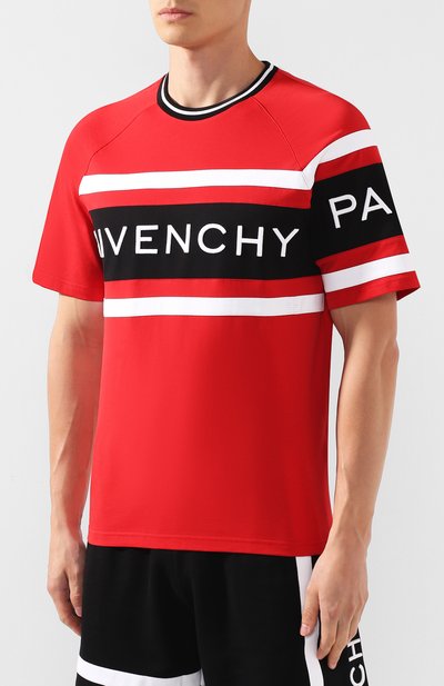 Хлопковая футболка GIVENCHY, арт. BM70KV3002, фото 3