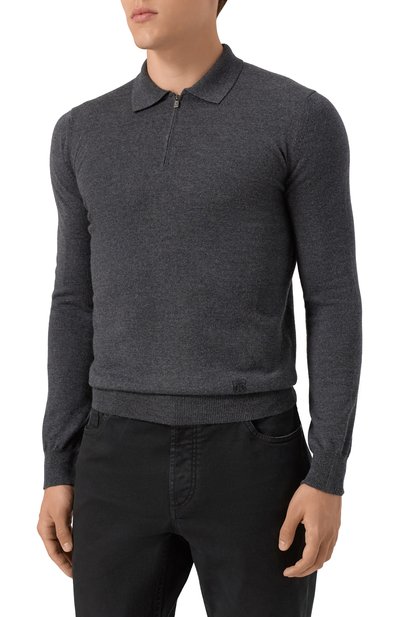 Шерстяное поло CORNELIANI, арт. 26M50F-2625100, фото 3