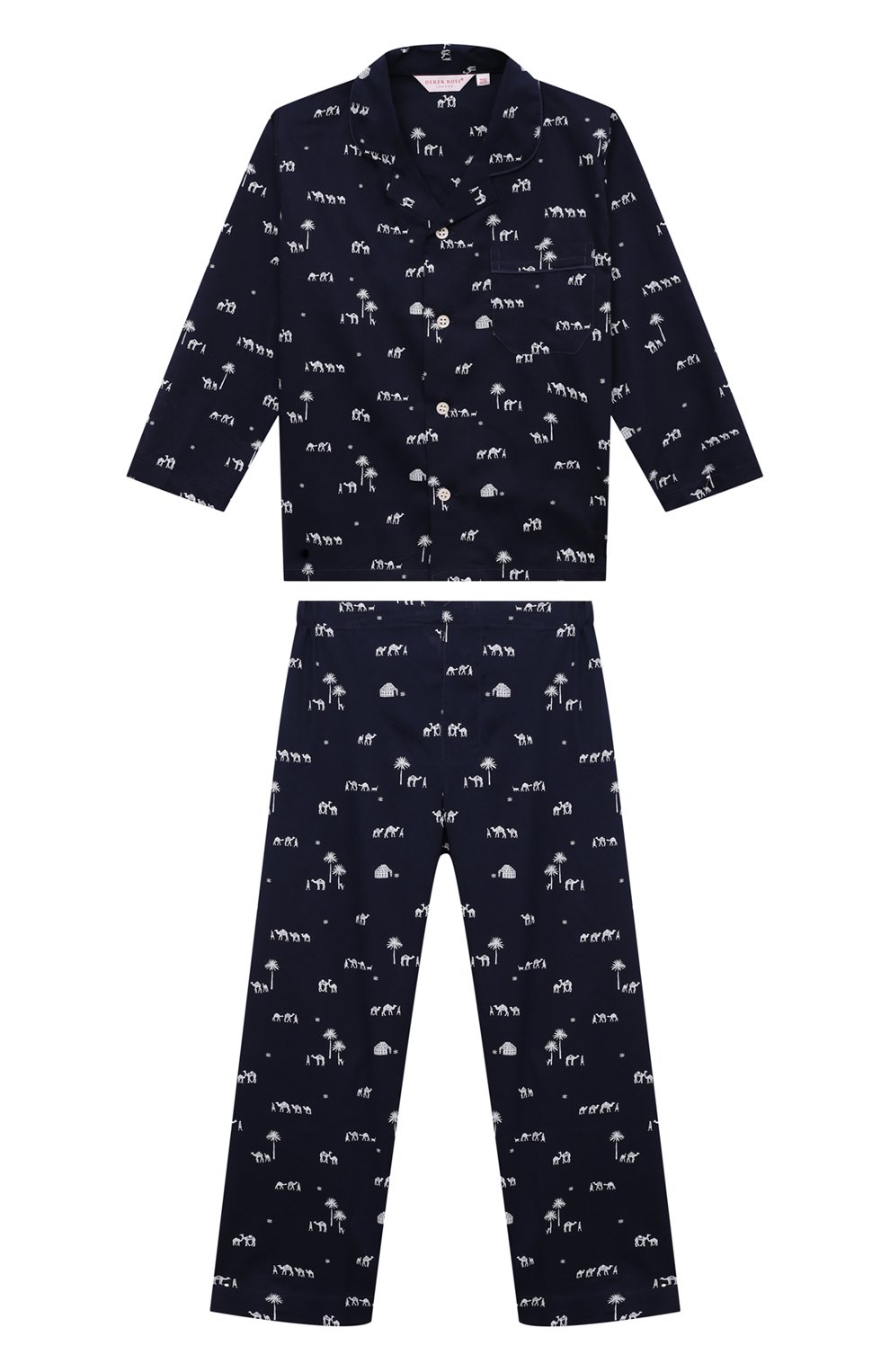 Хлопковая пижама DEREK ROSE, арт. 7025-NELS099, фото 1