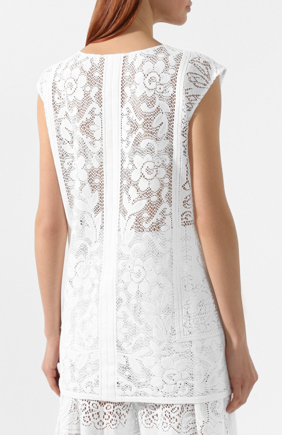 Хлопковый топ DOLCE & GABBANA, арт. F73E8Z/HHMBD, фото 4