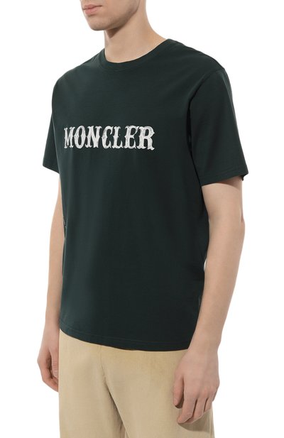 Хлопковая футболка moncler genius x fragment frgmt MONCLER GENIUS, арт. 8C000-01-M2350, фото 3