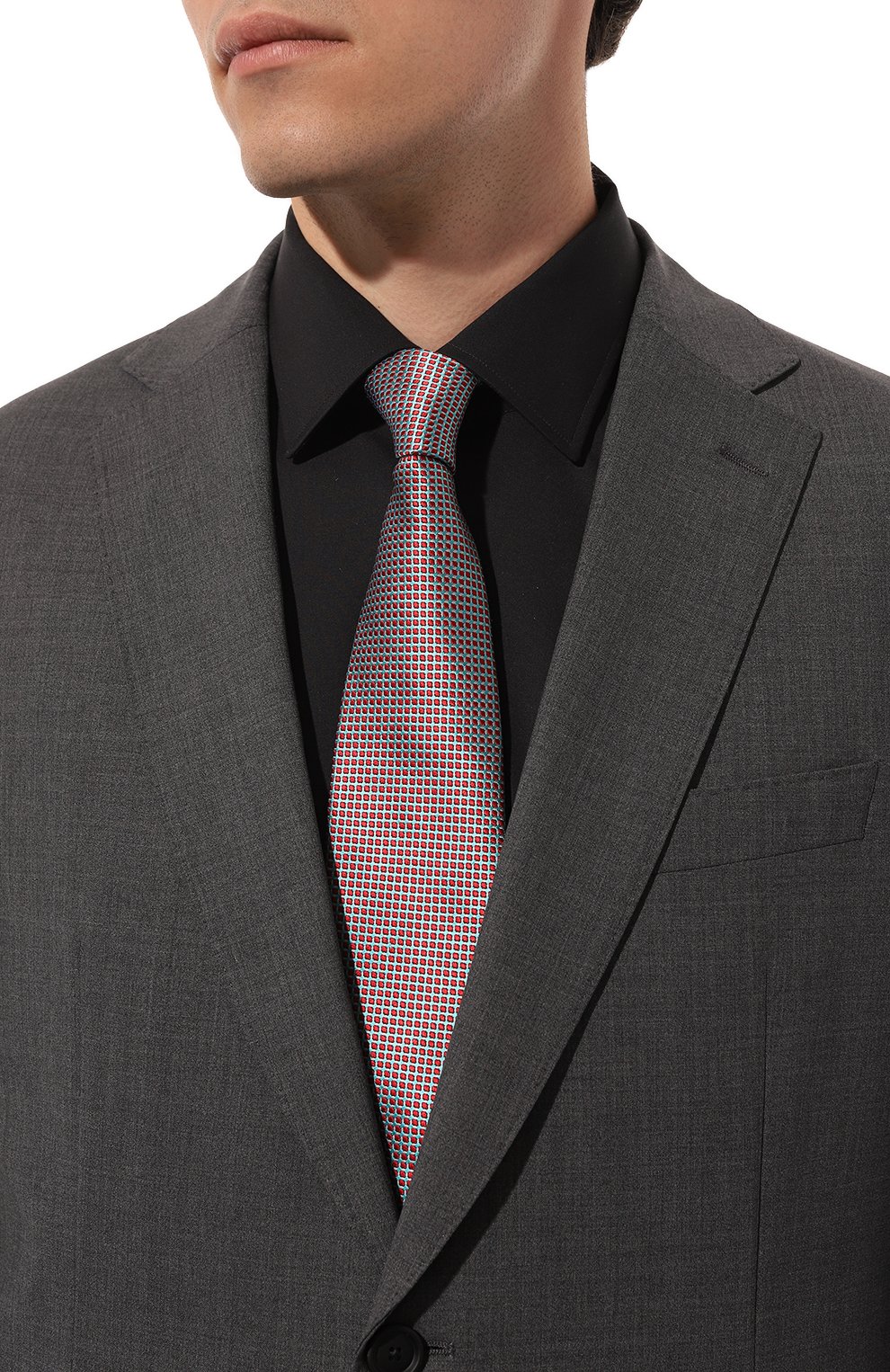 Шелковый галстук ZILLI, арт. 57003, фото 2