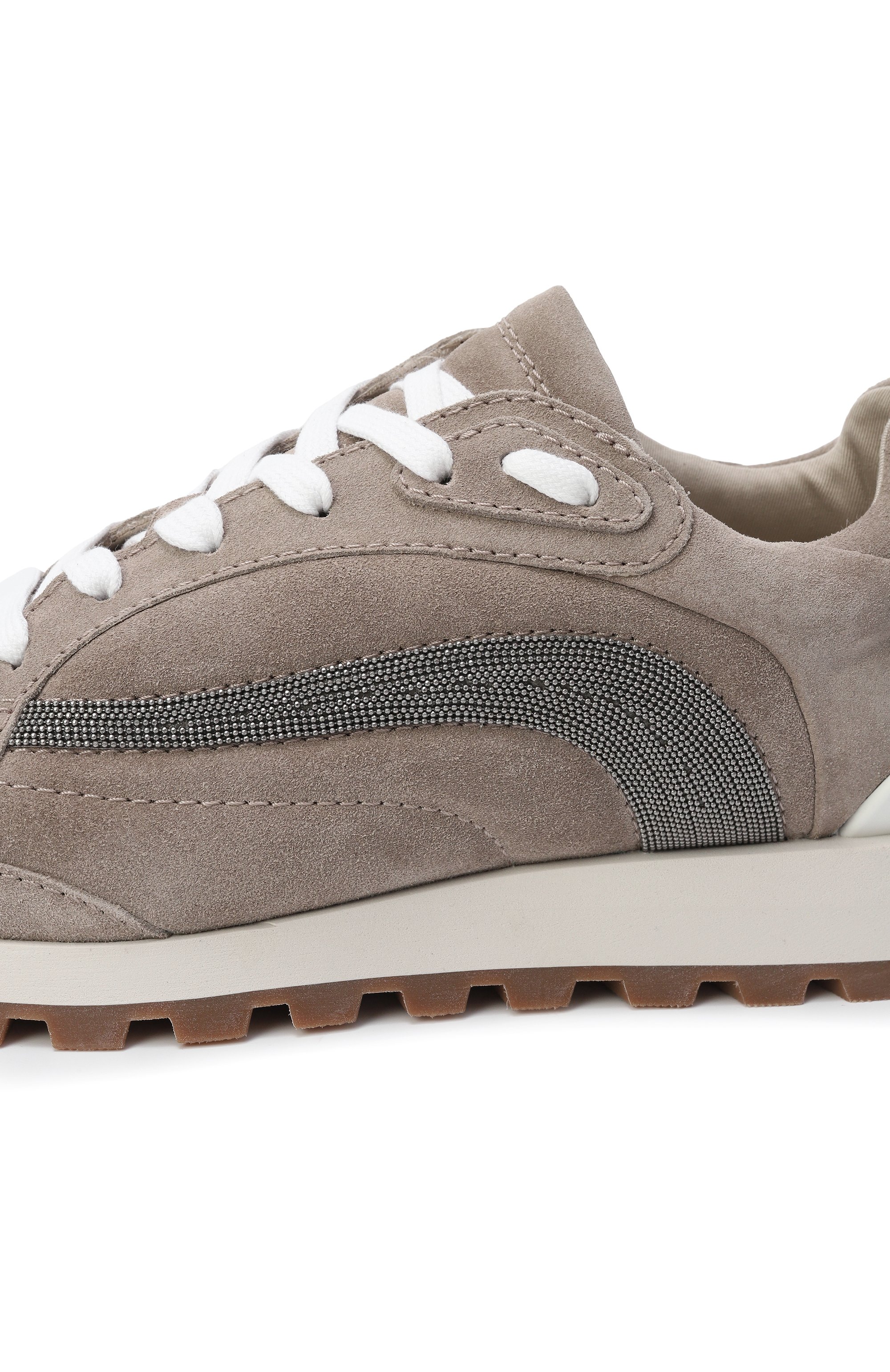Замшевые кроссовки BRUNELLO CUCINELLI, арт. MZSFG2943, фото 7