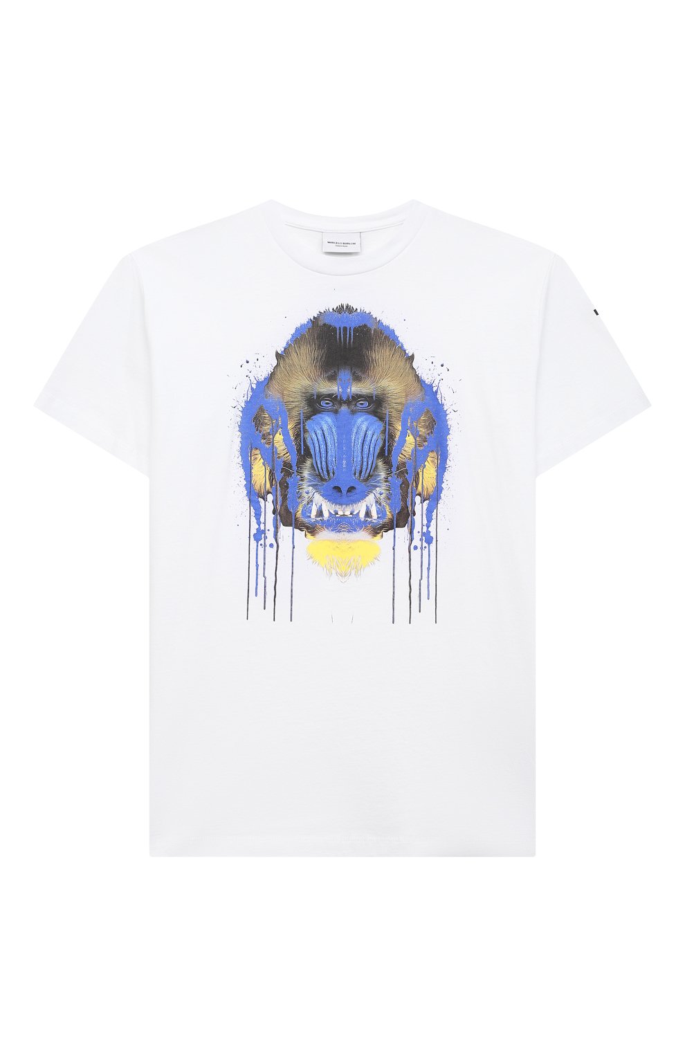 Хлопковая футболка MARCELO BURLON KIDS OF MILAN, арт. 21E/B/MB/1102/0010/2-6Y, фото 1
