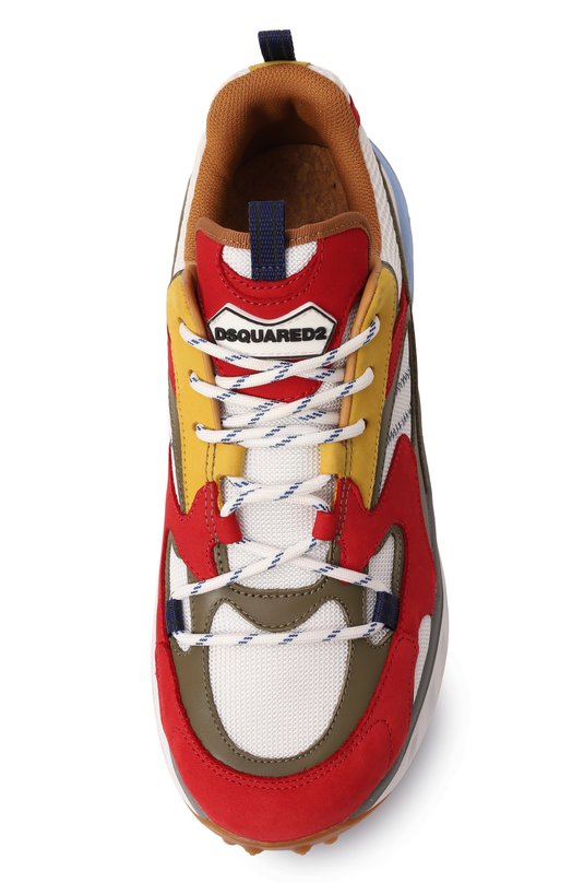 Комбинированные кроссовки Bubble Dsquared2 SNM0412/09704359 Разноцветный  SNM0412/09704359 Фото 6