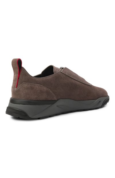 Замшевые кроссовки innova SANTONI, арт. MBIG22032ANETEAT, фото 5