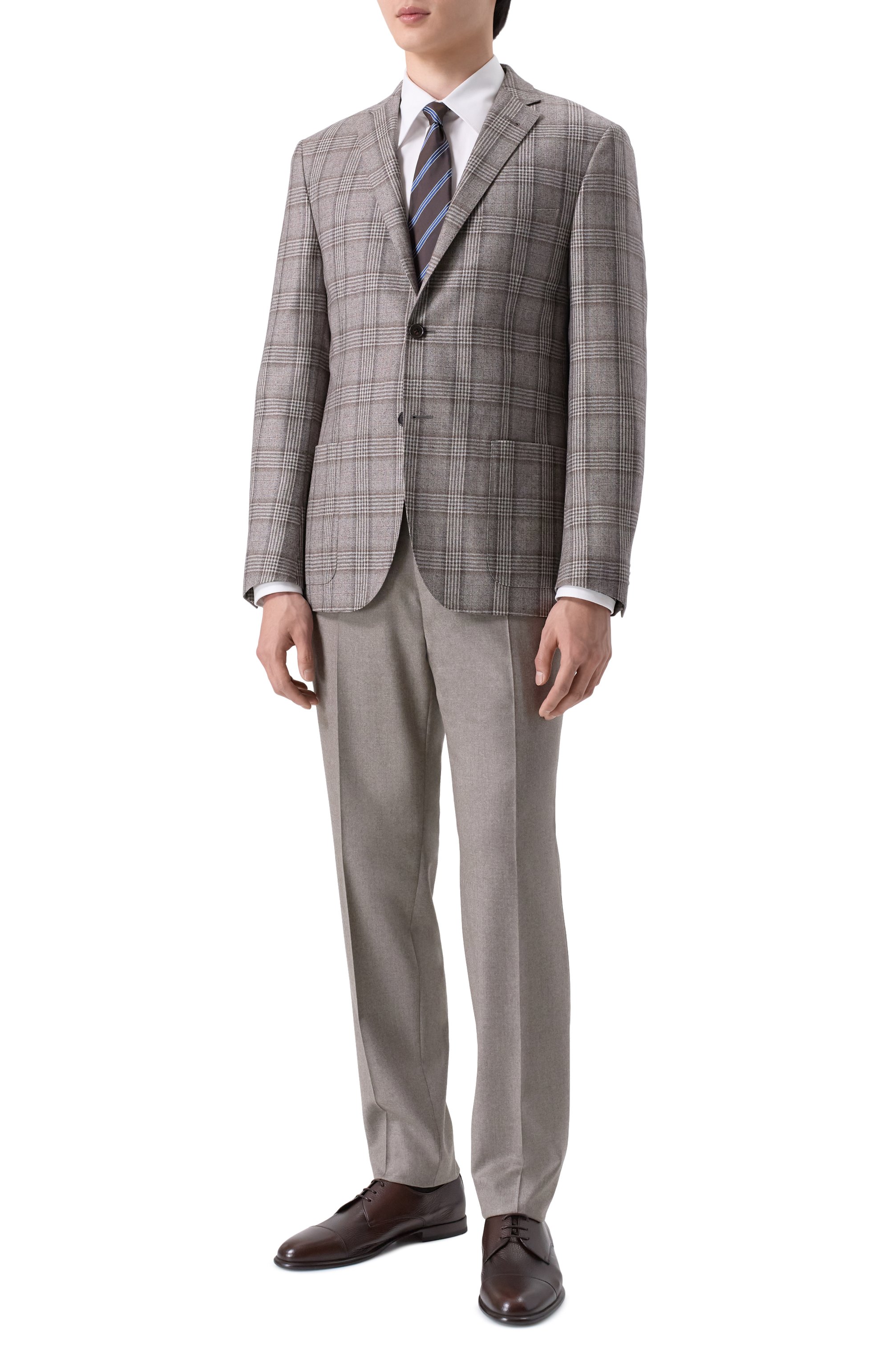 Кожаные дерби BARRETT, арт. 261U044.1/CERV0 ASP0RT, фото 2