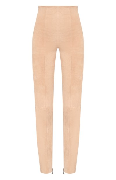 Женские кожаные брюки BALMAIN, арт. RF05271/L066