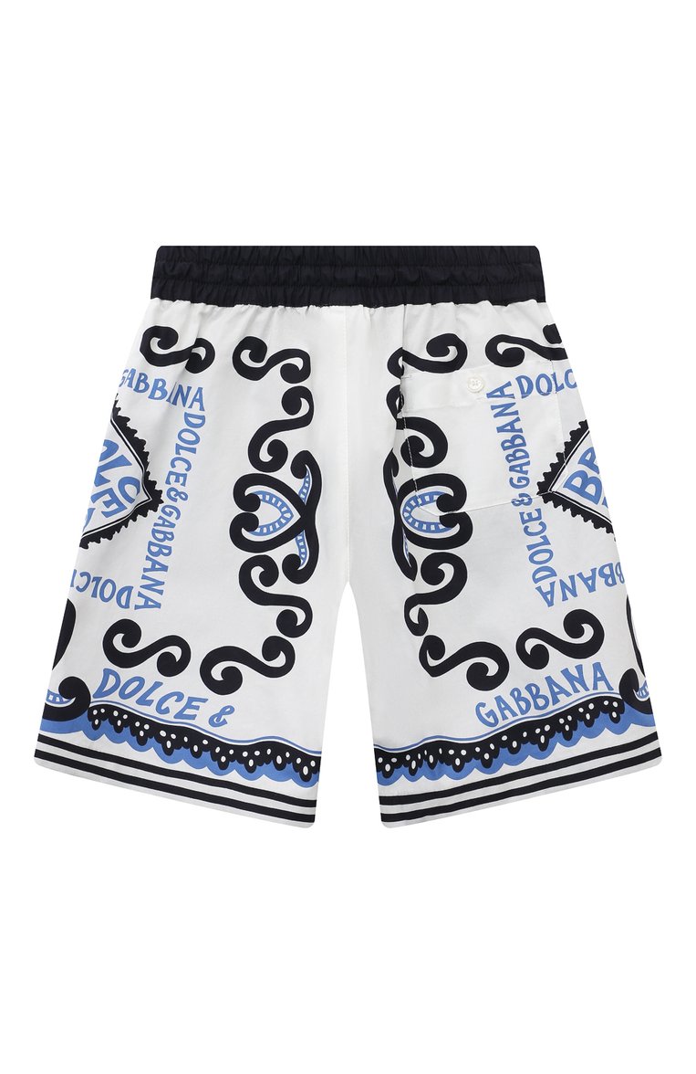 Хлопковые шорты DOLCE & GABBANA, арт. L43Q28/G7L0J/8-12+, фото 1
