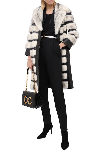 Шуба из меха норки SAINT LAURENT, арт. 626426/Y7XH2, фото 2