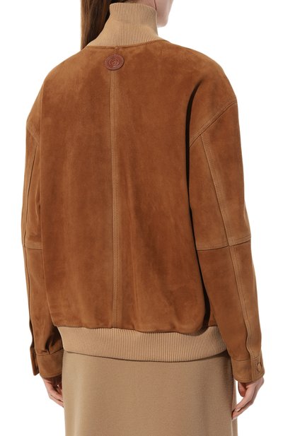 Замшевый бомбер GUCCI, арт. 635409 XNAKM, фото 4