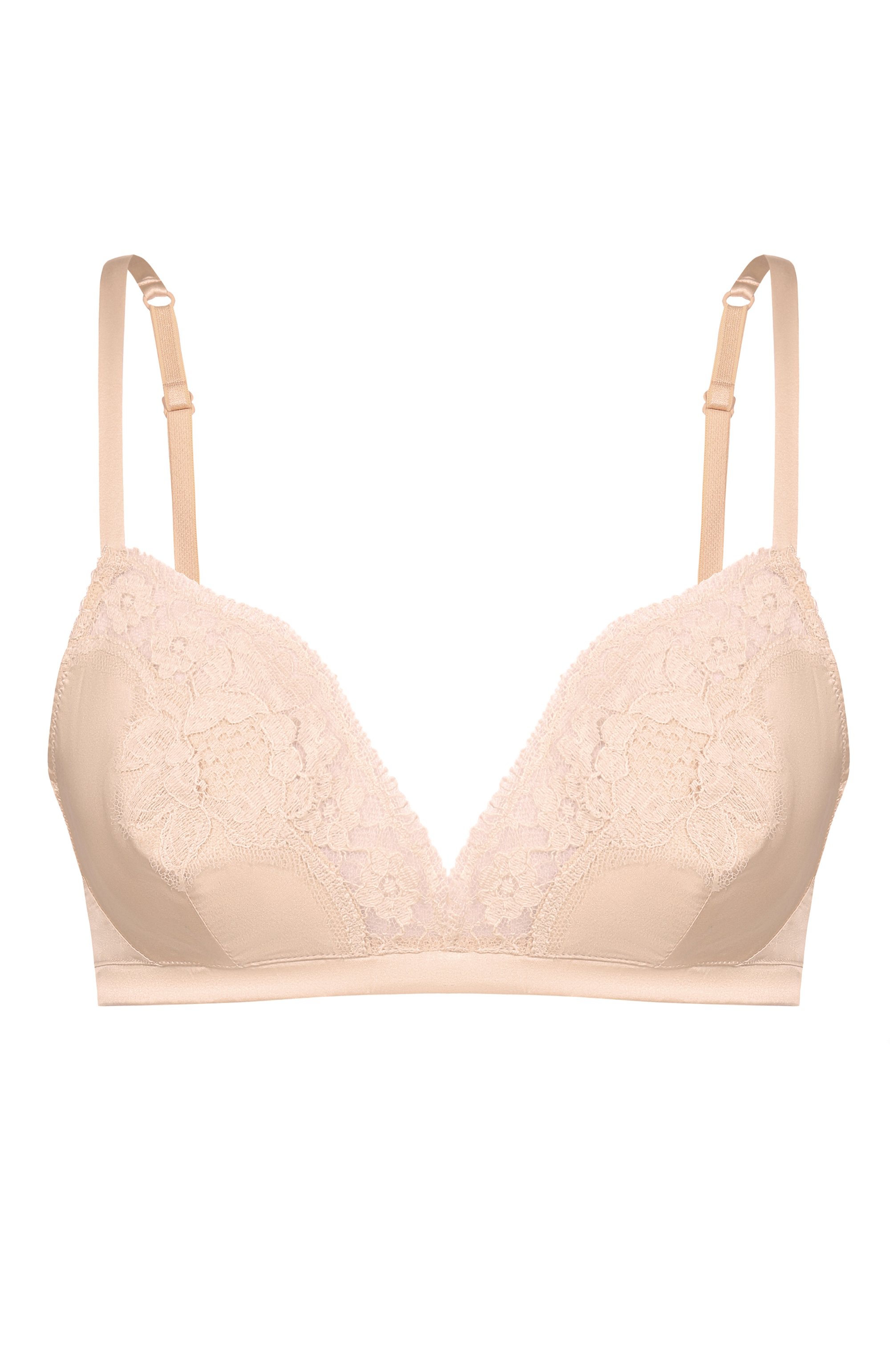 Бюстгальтер из шелка и хлопка DOLCE & GABBANA, арт. 01A01T/0N013, фото 1