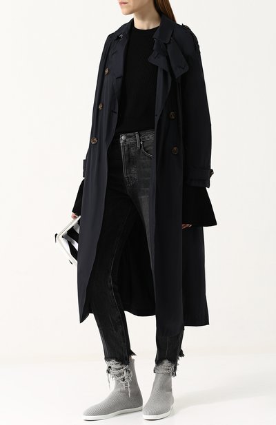 Текстильные кеды фактурной вязки THE ROW, арт. F1083-Y194, фото 2