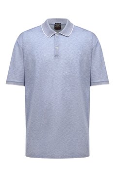 Поло из хлопка и шелка PAUL&SHARK, арт. 22411270/3XL-6XL, фото 1