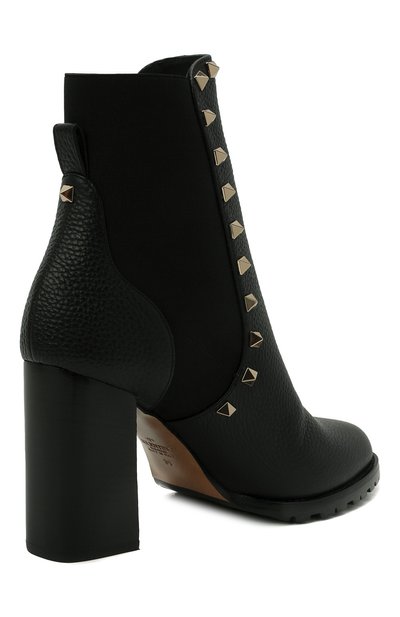 Кожаные ботильоны rockstud VALENTINO, арт. WW2S0I94/VSL, фото 5