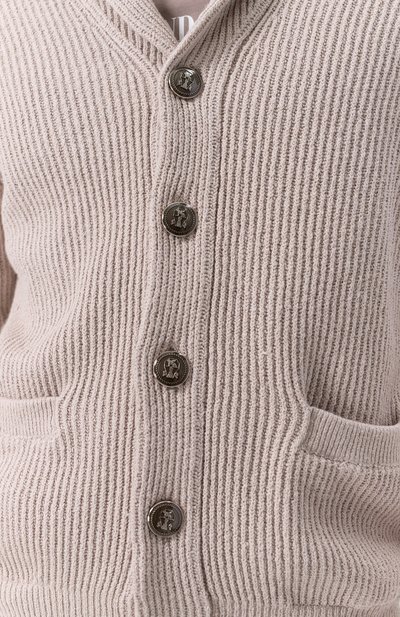 Хлопковый кардиган BRUNELLO CUCINELLI, арт. MNI708606, фото 5