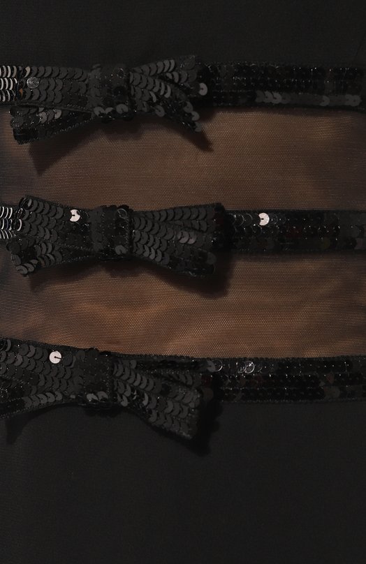 Платье из вискозы Giambattista Valli 24FWSVCA5058-88J0K Чёрный  24FWSVCA5058-88J0K Фото 5