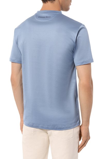 Хлопковая футболка STEFANO RICCI, арт. MNH3202410/TE0001, фото 4