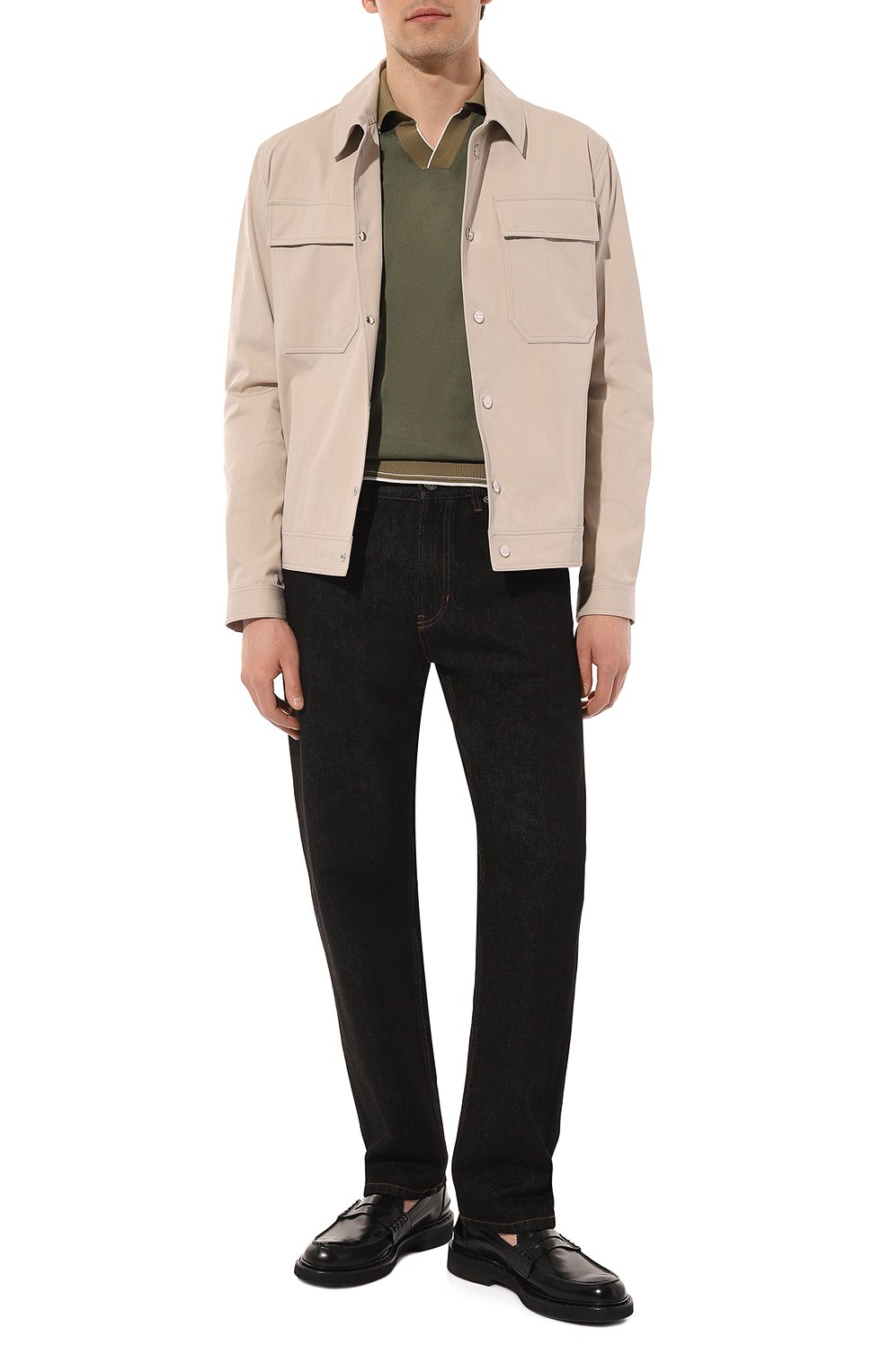 Хлопковое поло STEFANO RICCI, арт. K313042PSL/F24147, фото 2