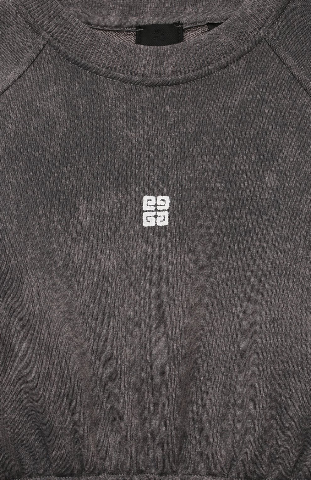 Хлопковое платье GIVENCHY темно-серого цвета по цене 34300 руб., арт. H30387, фото 3 Хлопковое платье GIVENCHY, арт. H30387, фото 3