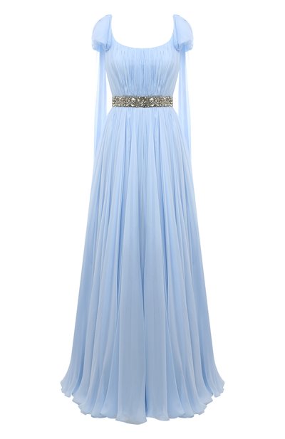 Женское шелковое платье ALEXANDER MCQUEEN, арт. 686367/QBABX