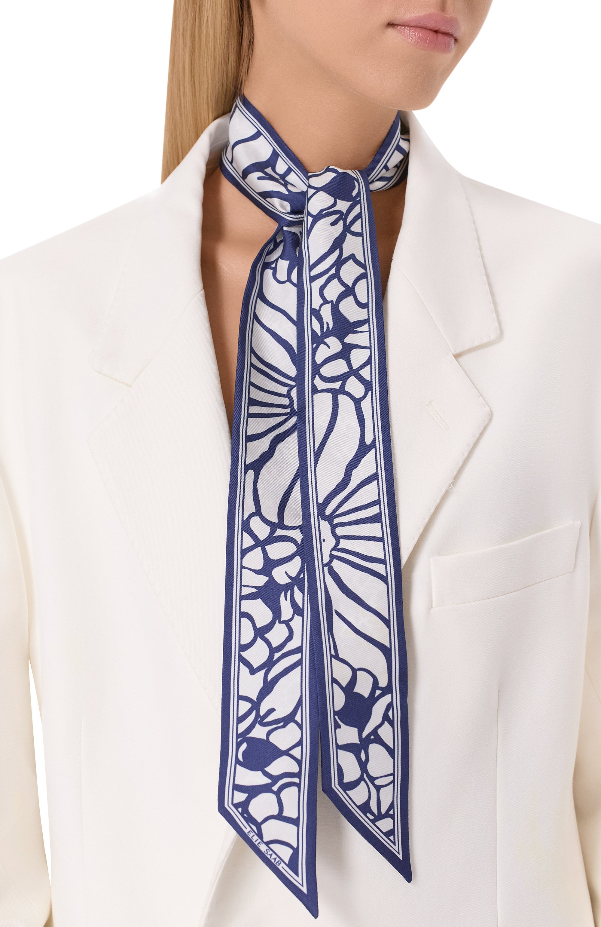 Шелковый шарф-твилли ELIE SAAB, арт. SE5120ST756, фото 2