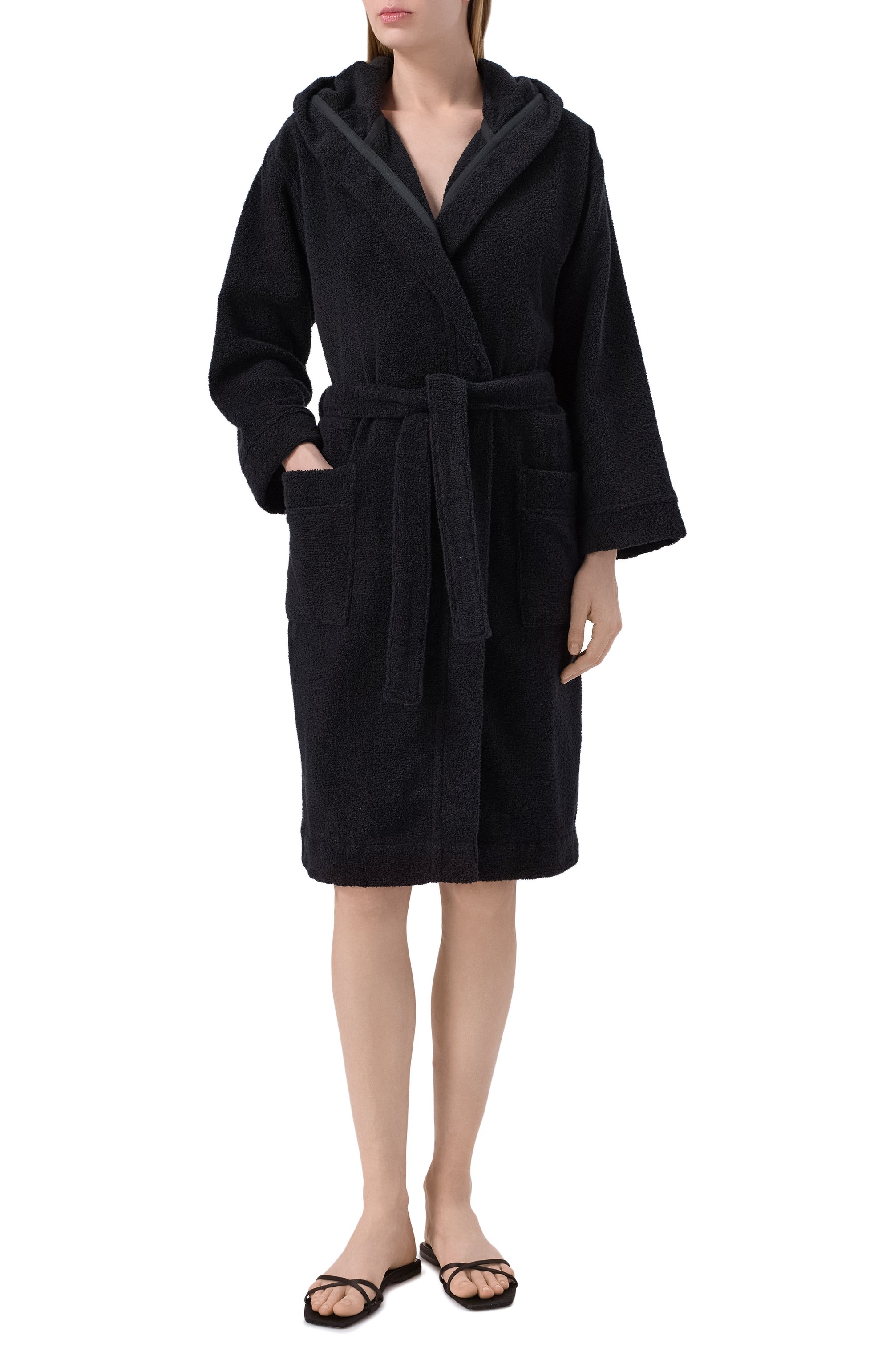 Хлопковый халат MOSCHINO, арт. 232V6/A9603/4307, фото 2