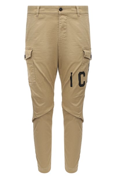 Хлопковые брюки-карго DSQUARED2, арт. S79KA0003/S39021, фото 1