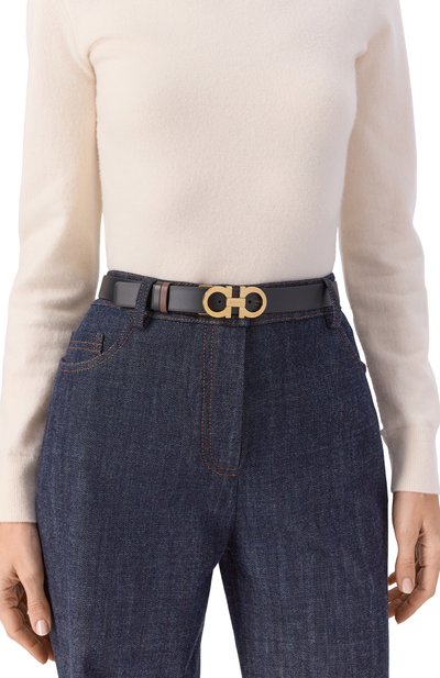 Двусторонний ремень gancini FERRAGAMO, арт. 23A565/615288, фото 3