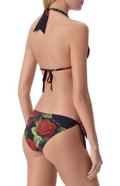 Раздельный купальник DOLCE & GABBANA черного цвета по цене 85250 руб., арт. 08A54J/0N0FR, фото 3 Раздельный купальник DOLCE & GABBANA, арт. 08A54J/0N0FR, фото 3