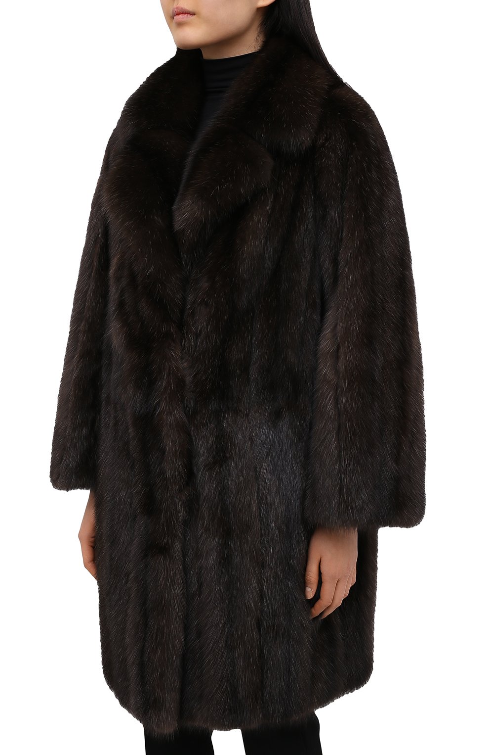 Шуба из меха соболя VICTORIA KUSENKOVA, арт. 723500004495, фото 3