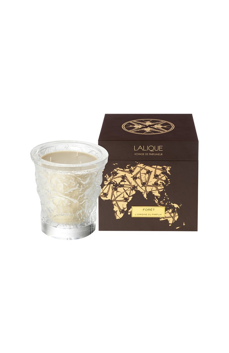 Свеча forest LALIQUE прозрачного цвета, арт. 10573400/B14300 | Фото 2 (Статус проверки: Проверена категория; Региональные ограничения белый список (Axapta Mercury): Не проставлено; Нос: Не проставлено; Автоматизация Diginetica: Не назначено; Ограничения доставки: flammable, fragile-2)