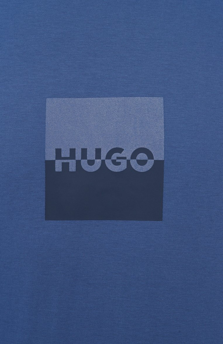 Хлопковая футболка HUGO, арт. 50542784, фото 1