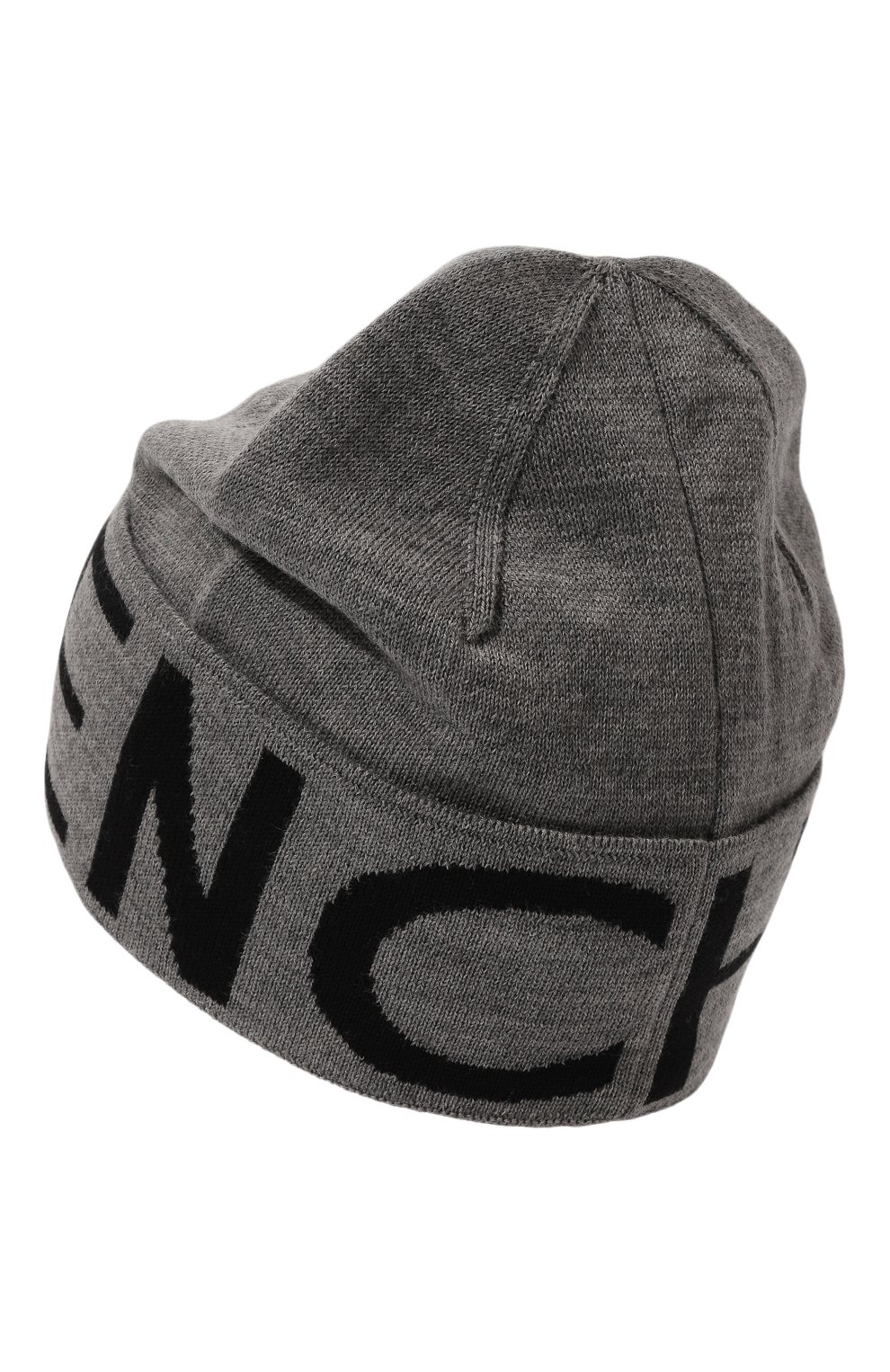 Шерстяная шапка GIVENCHY серого цвета по цене 37100 руб., арт. GVCAPP/U7123, фото 2 Шерстяная шапка GIVENCHY, арт. GVCAPP/U7123, фото 2