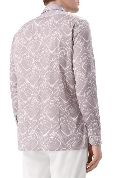 Хлопковая рубашка KITON, арт. UMCNERCH0924812, фото 4