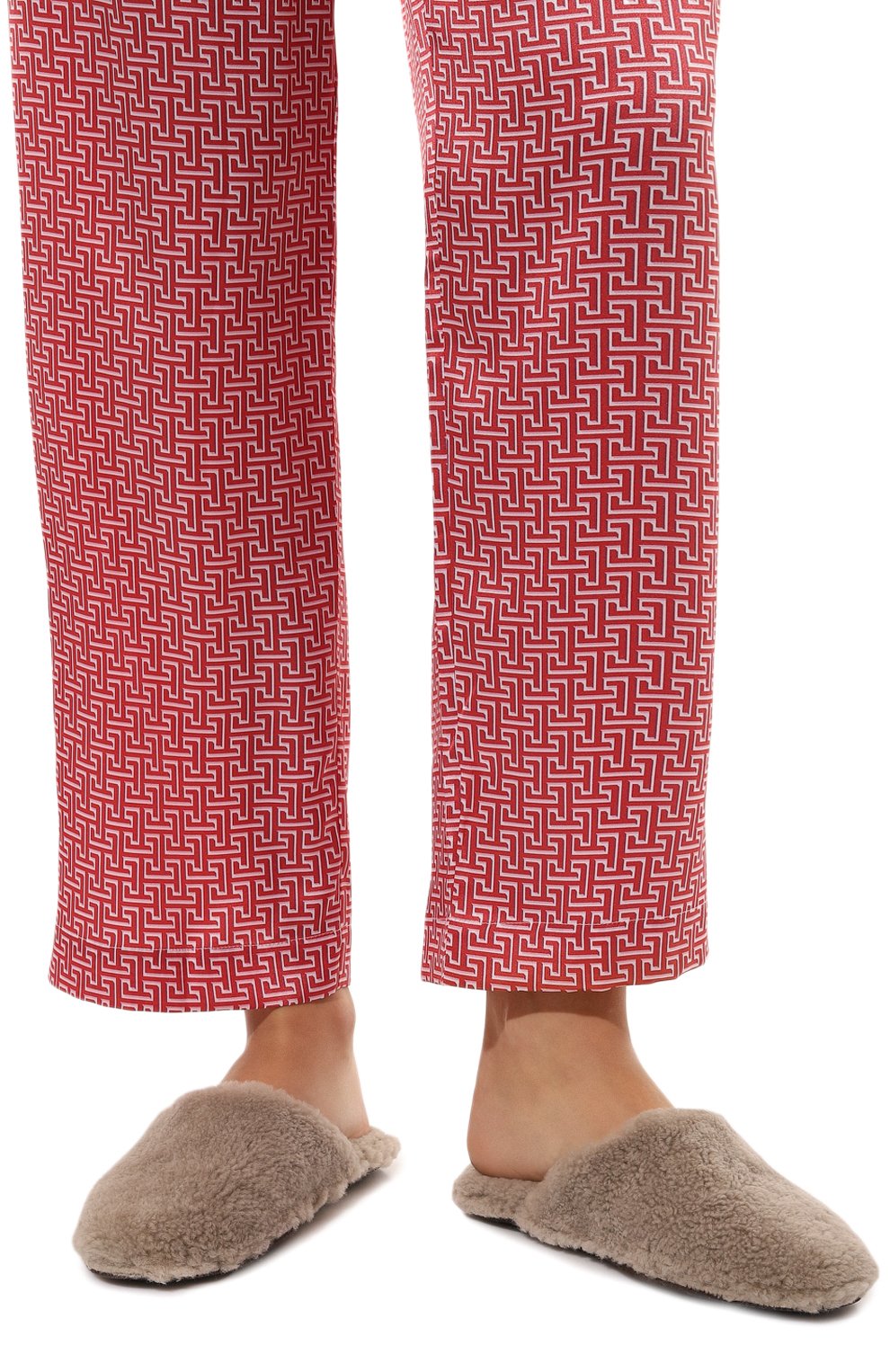 Домашние туфли из овчины HOMERS AT HOME, арт. 19456/CURLY, фото 3