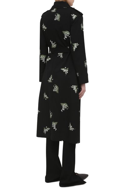 Тренч из хлопка и шерсти REDVALENTINO, арт. VR3CAC85/5M4, фото 4
