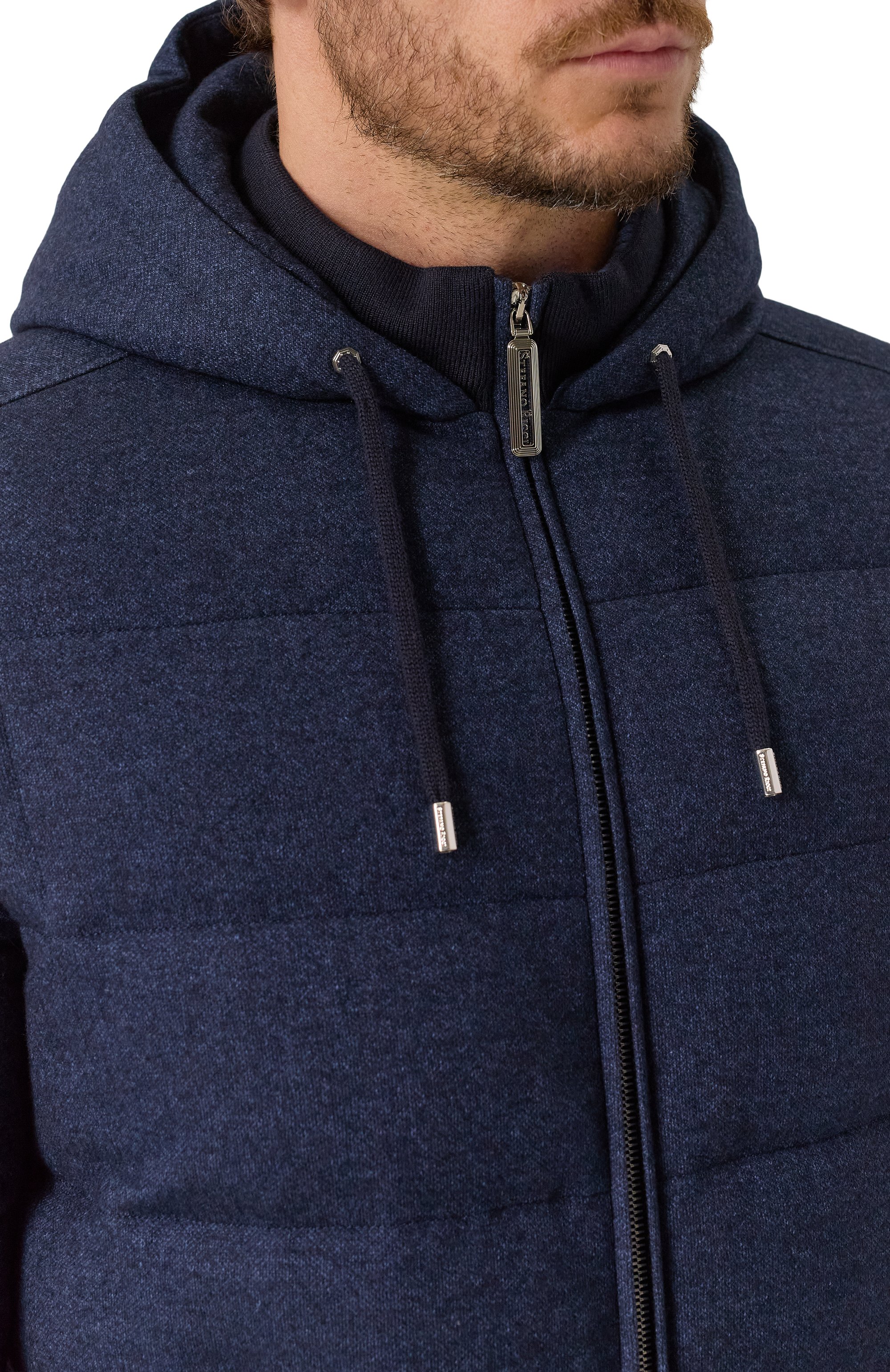 Пуховик из шелка и кашемира STEFANO RICCI, арт. MDJ5300100/4646, фото 5