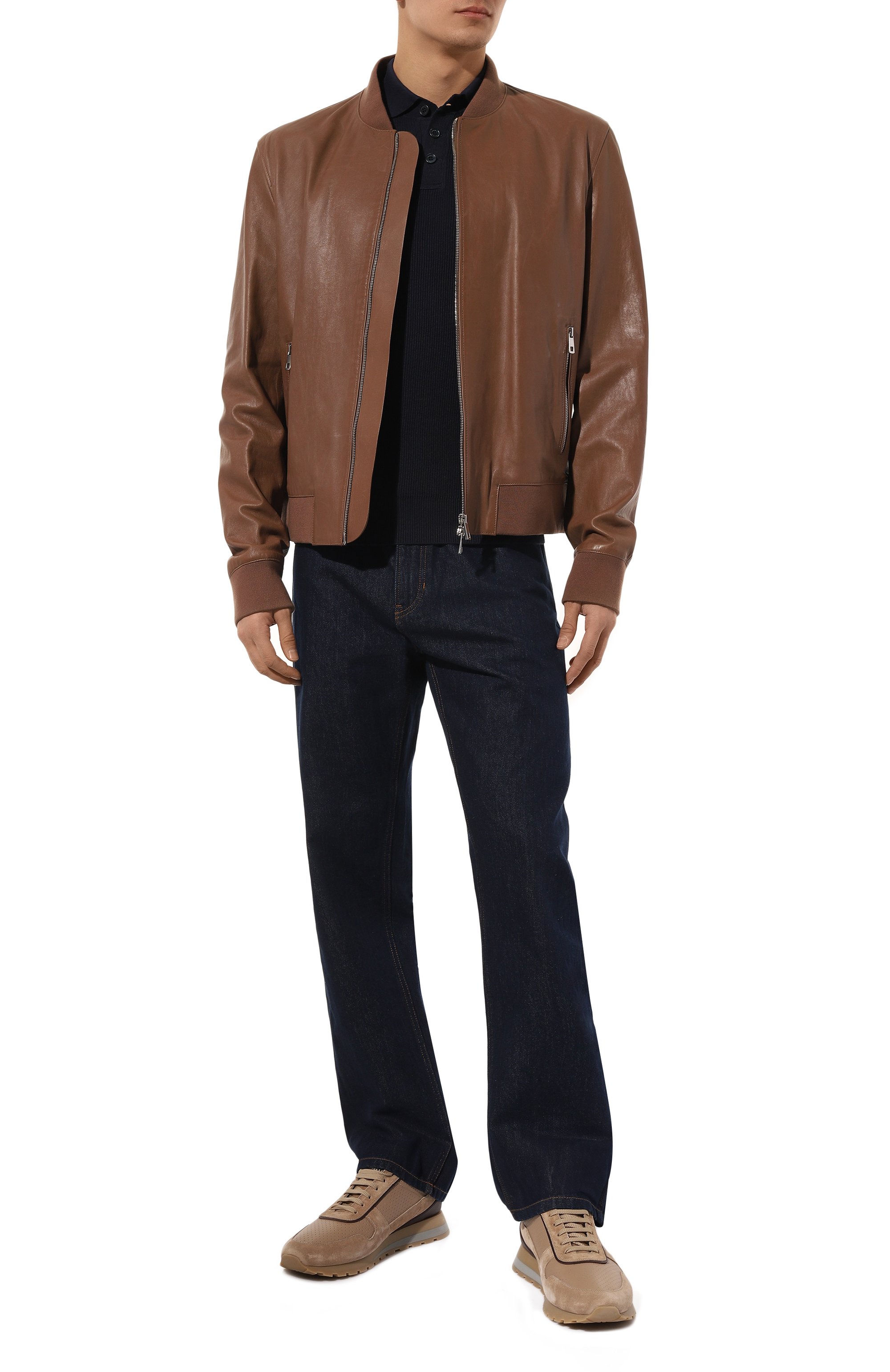 Хлопковое поло BRUNELLO CUCINELLI, арт. M2900B2019, фото 2