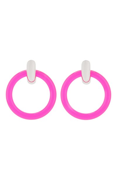 Серьги с подвесками в виде колец BALENCIAGA, арт. 520707/TZ08S, фото 1