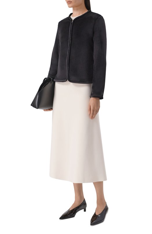 Кардиган из вискозы Jil Sander J01BN0144/J20339 Чёрный  J01BN0144/J20339 Фото 2